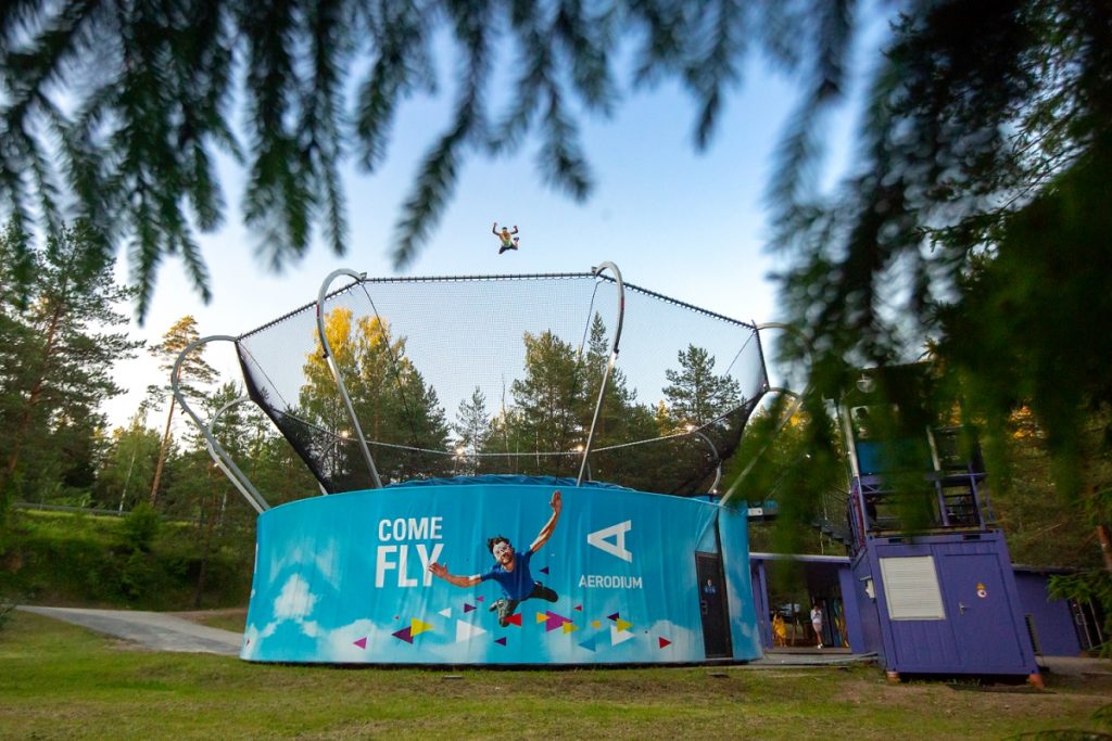 AERODIUM Sigulda Vertikālais vēja tunelis